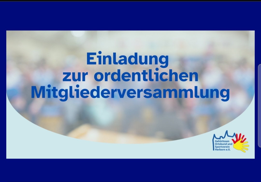 2026 03 07 Einladung zur ordentlichen Mitgliederversammlung