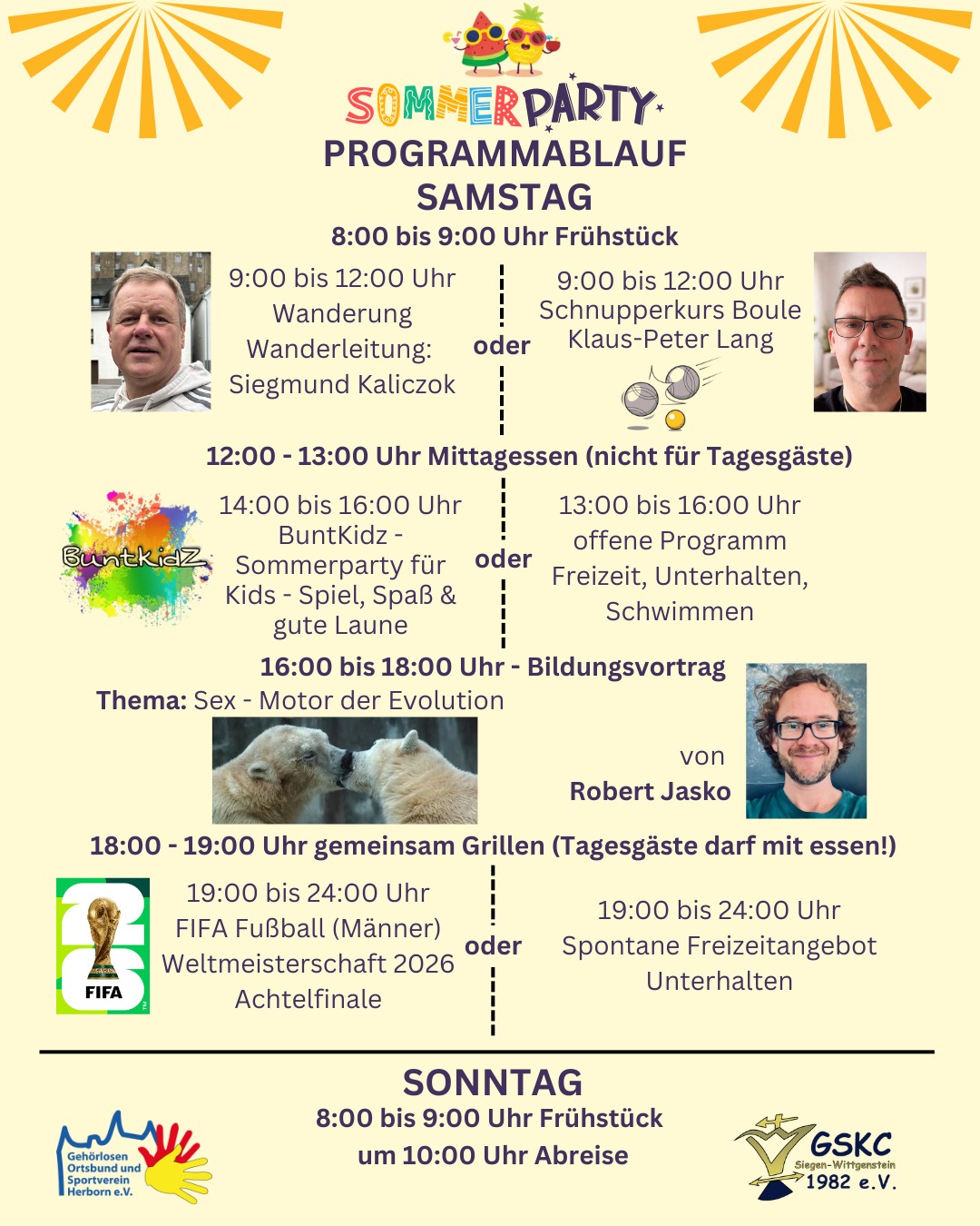 2026 07 03 bis 05 Sommerparty Programmablauf 2
